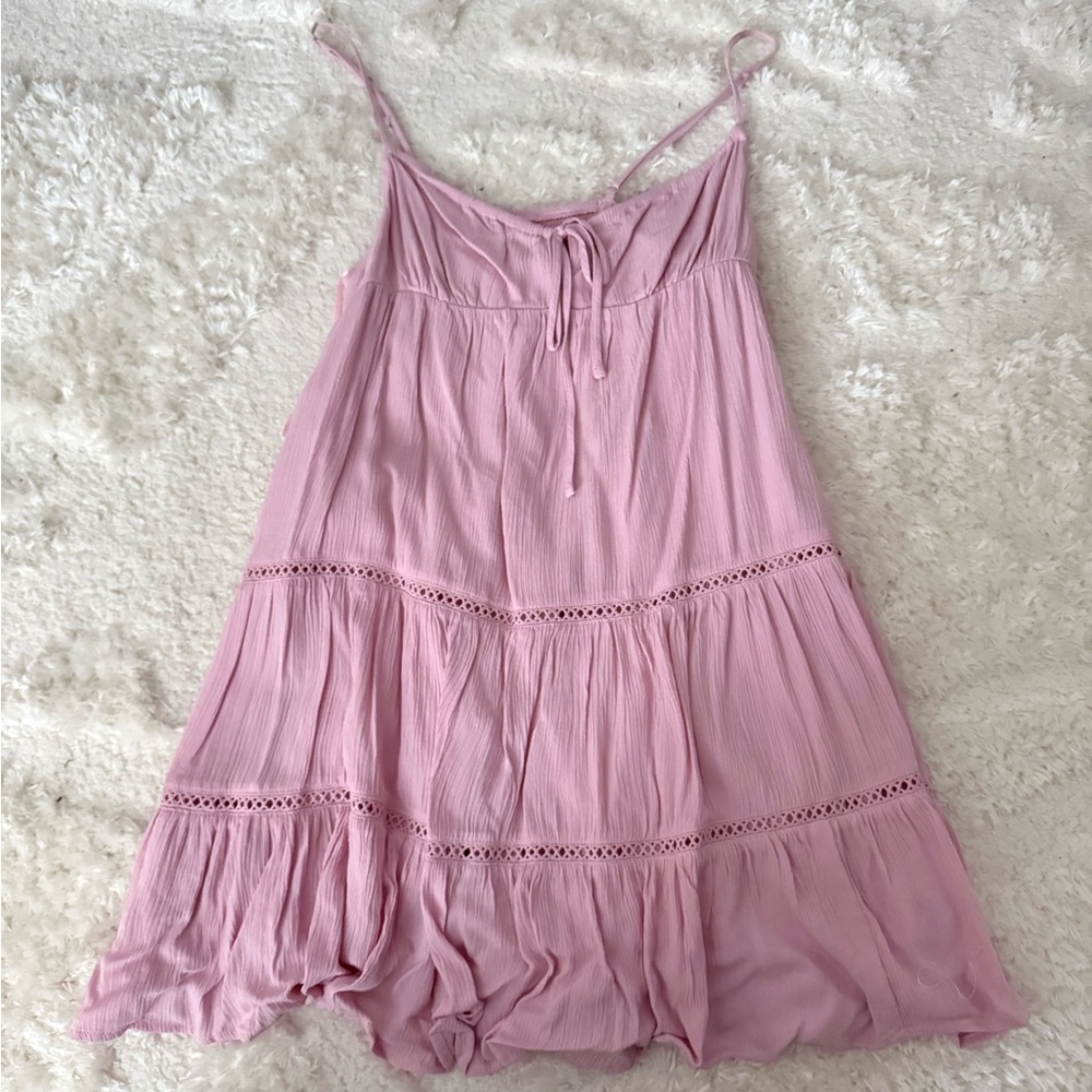Garage pink mini dress for summer size Xs worn once